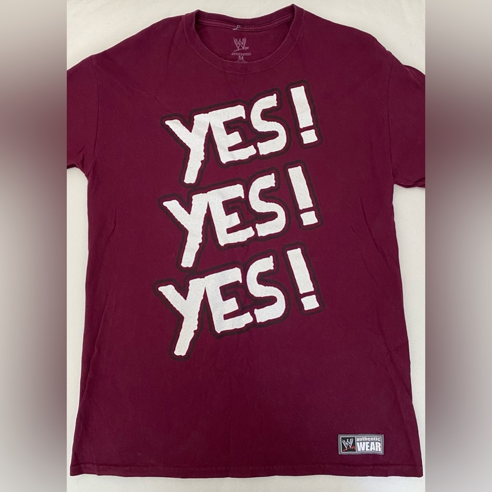 WWE - DANIEL BRYAN - YES TEE - AUTHENTIC